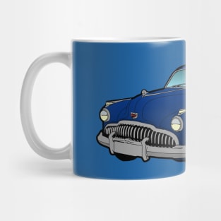 1949 Buick dark blue Mug